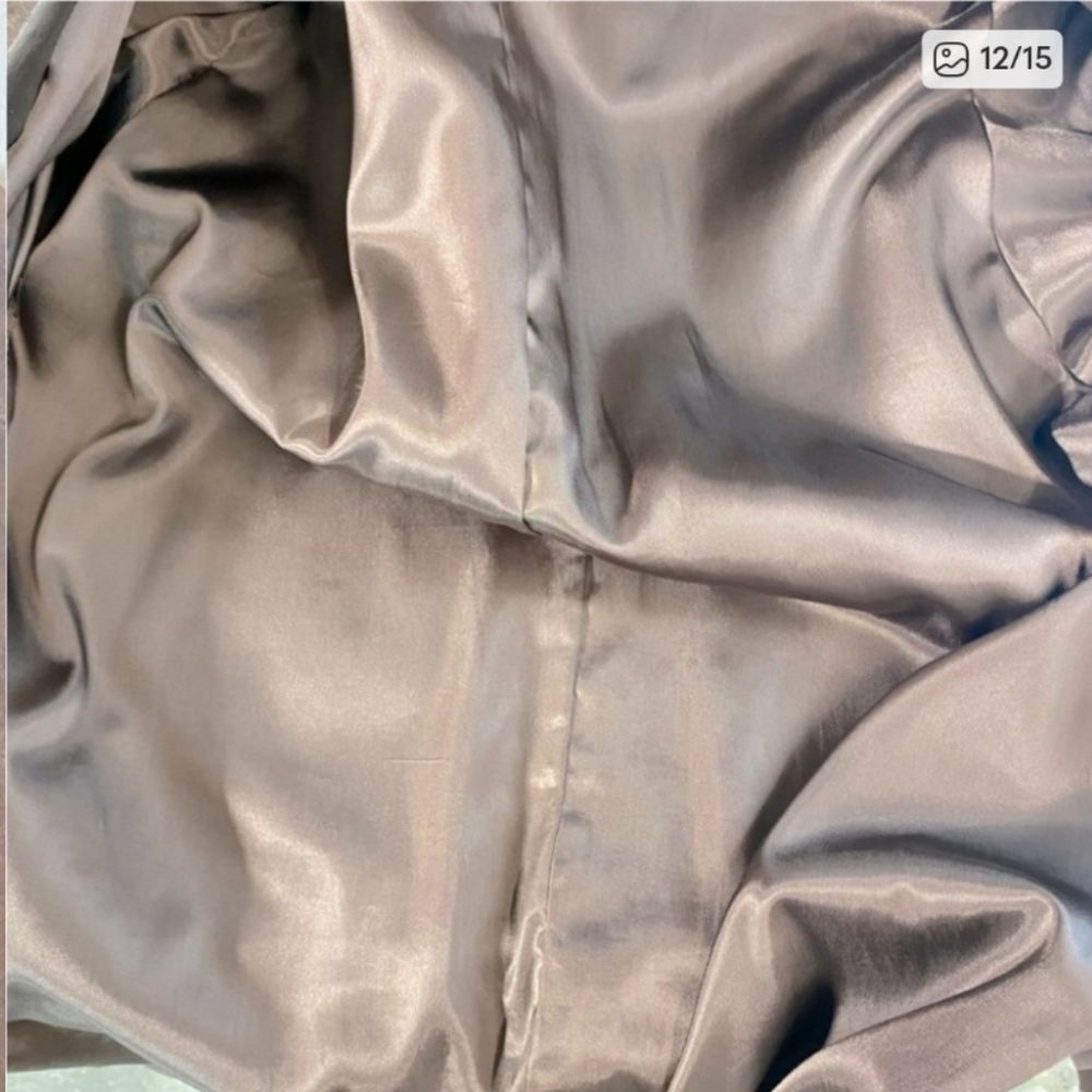 VINTAGE Marquis Brown 100% Suede Leather Jacket - Picture 13 of 16